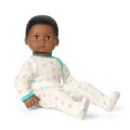 Bitty Baby® Doll #1 with black hair in Pastel Blue F0