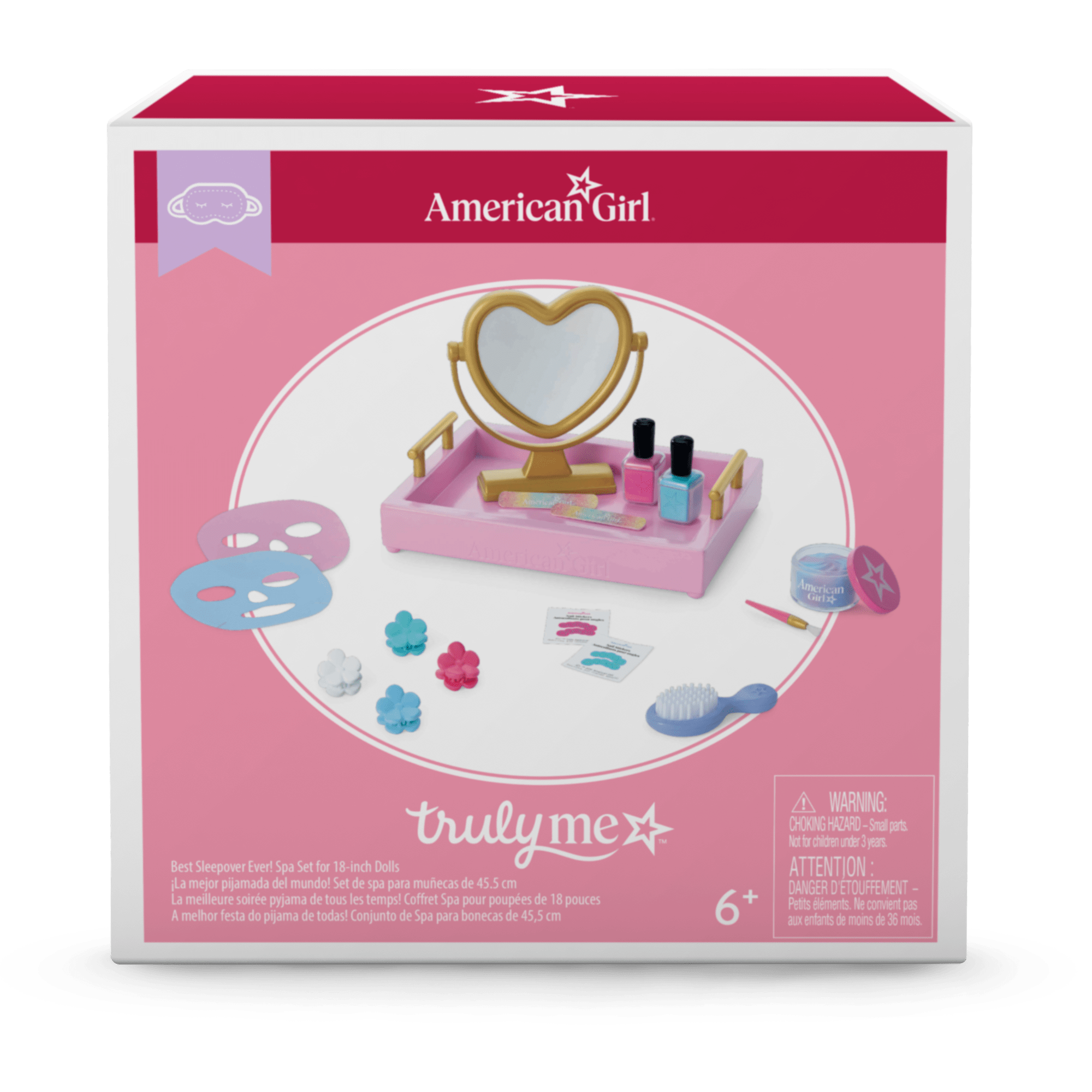 Best Sleepover Ever! Spa Set for 18-inch Dolls E6