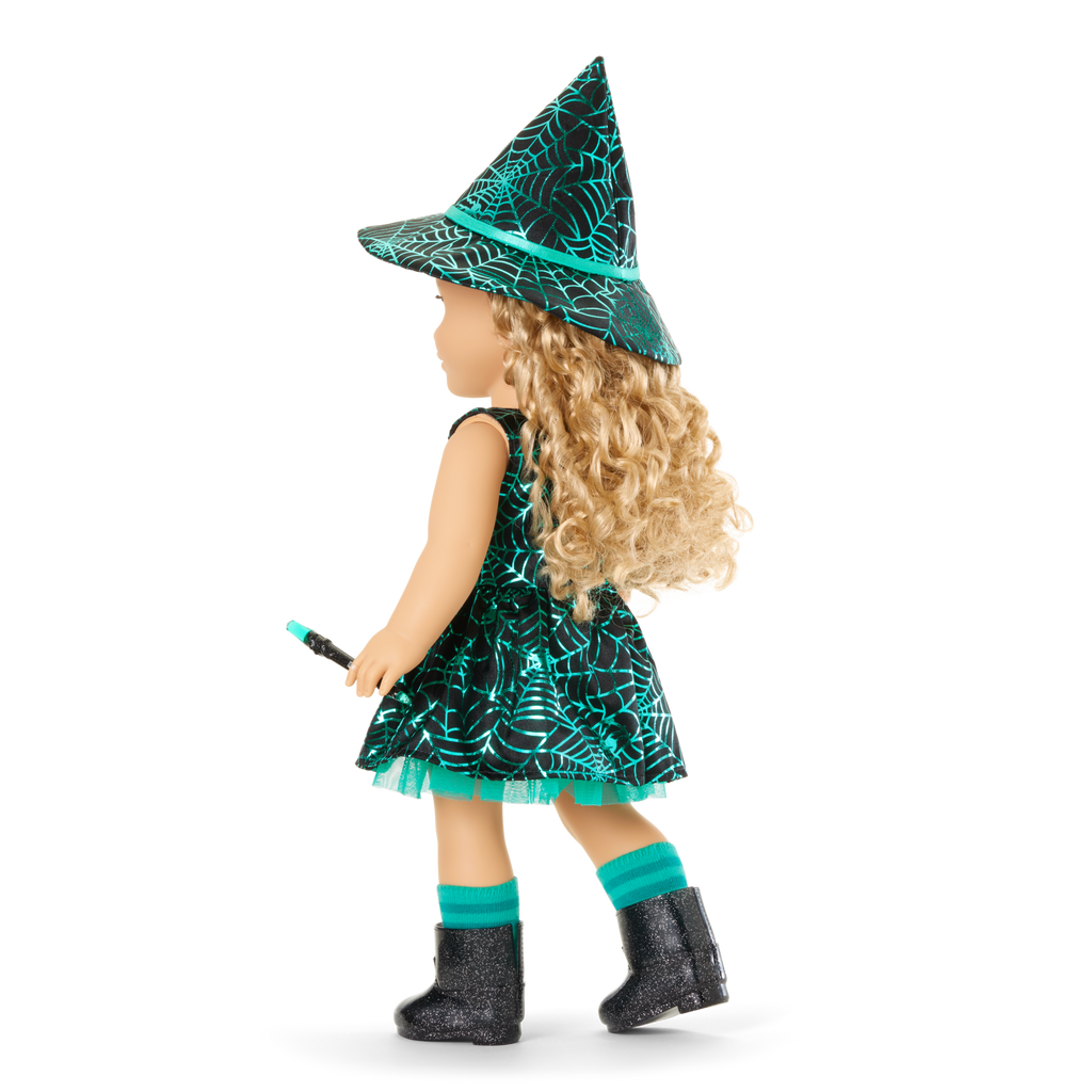 Witchy Webs Costume for 18-inch Dolls C3