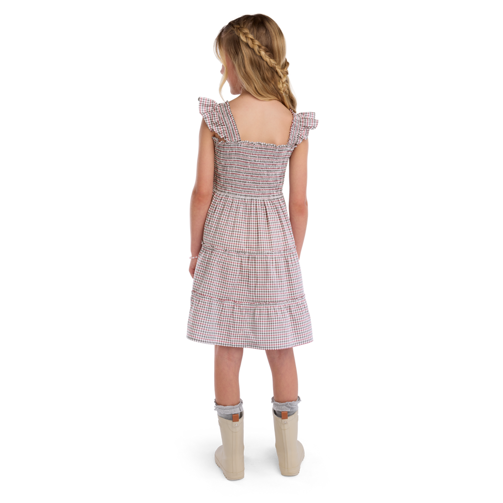 American Girl® x Hill House Home Tiny Ellie Nap Dress for Girls (Samantha™ Print) D3