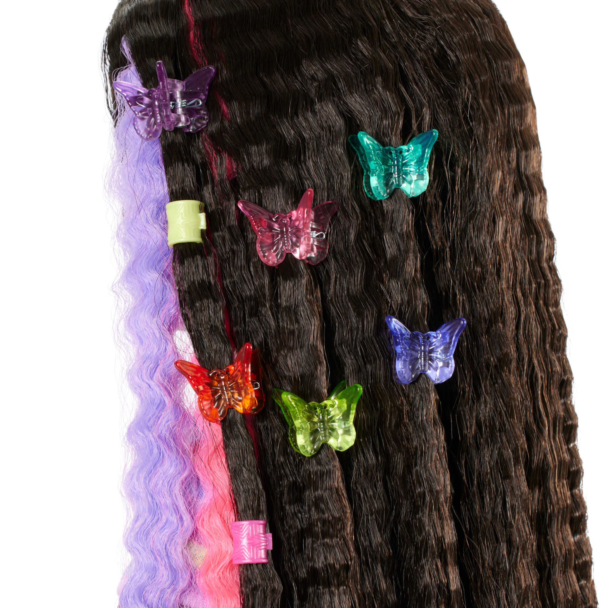 Long Hair Looks™ by Truly Me™ 18-inch Doll #135 & hair accessories E9