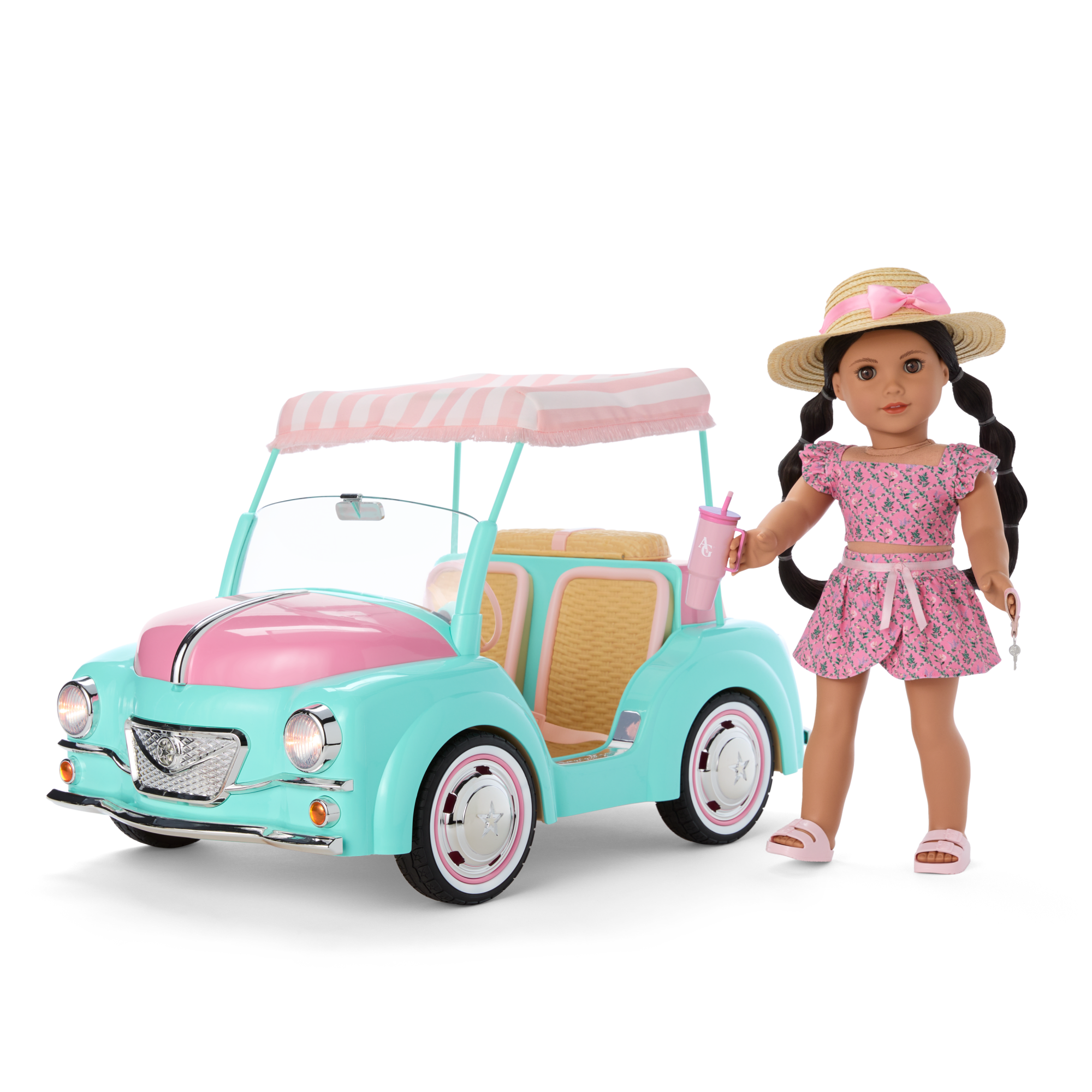 Raquel's™ Seaside Car for 18-inch Dolls (Girl of the Year™ 2026) D7