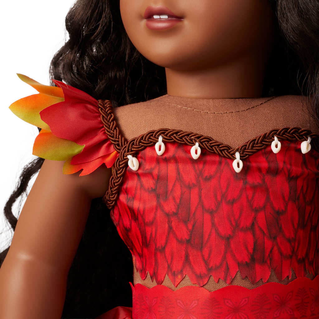 Disney Moana Wayfinder Outfit & Sea Turtle Plush for 18-inch Dolls by American Girl® C9