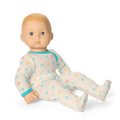 Bitty Baby® Doll #3 with blonde hair in Pastel Blue F3