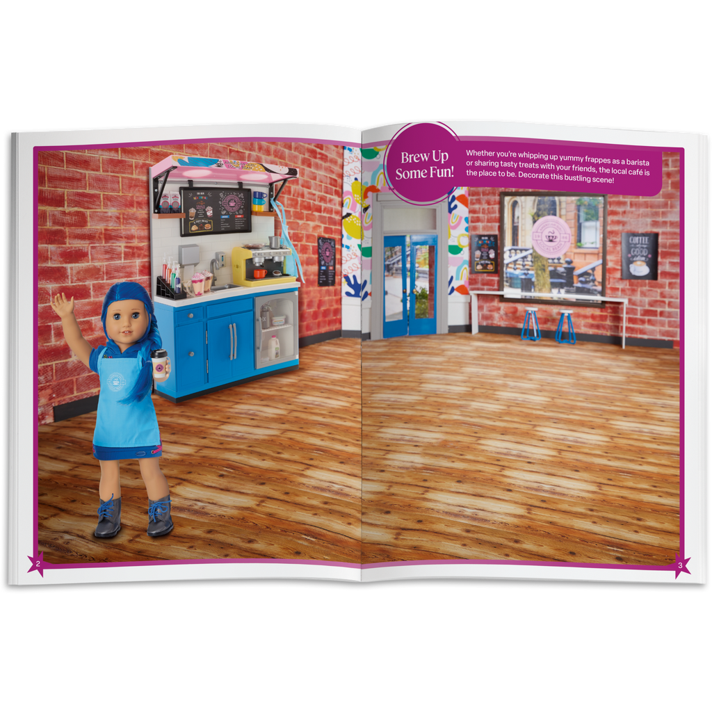 American Girl® Create Your World Sticker Book A9