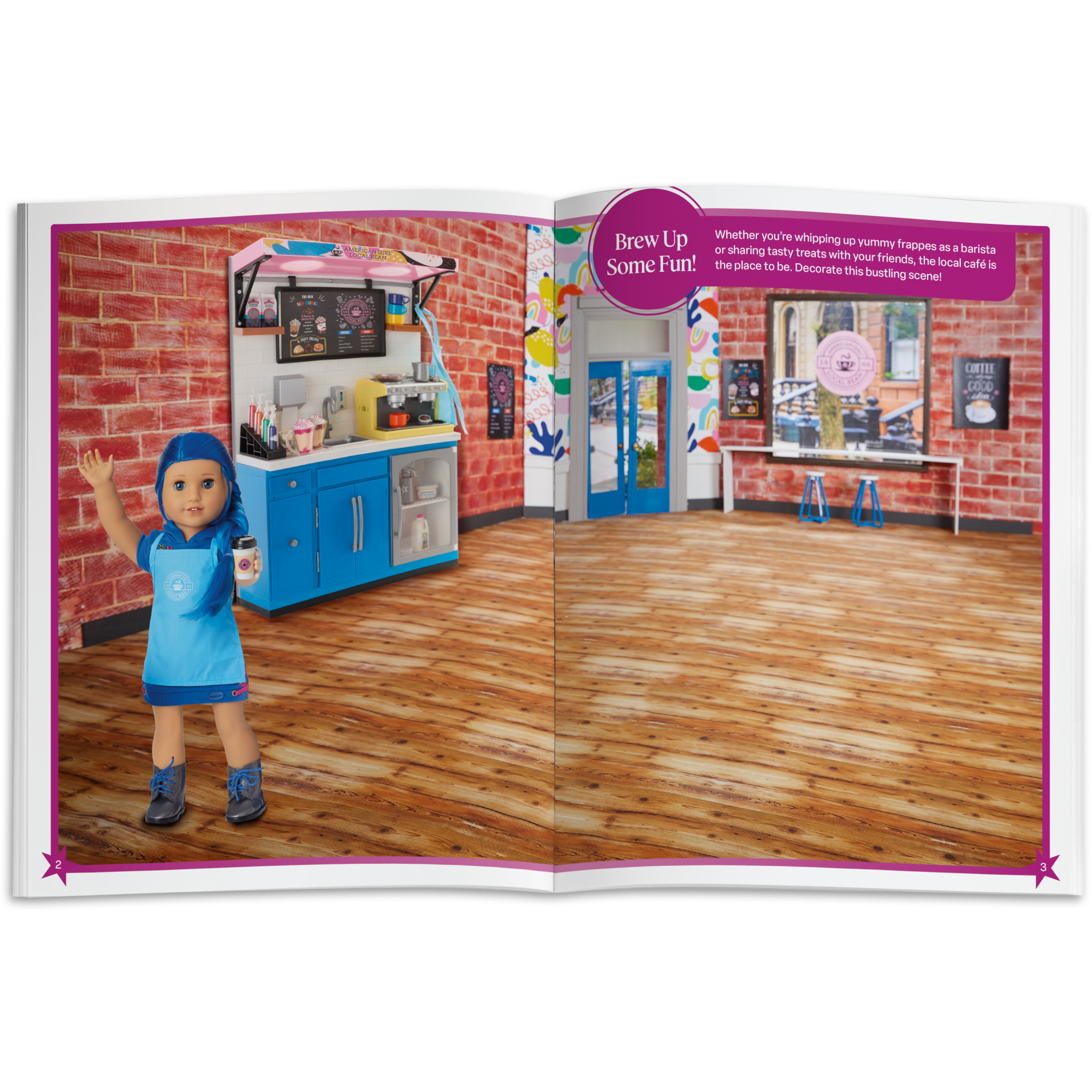 American Girl® Create Your World Sticker Book A9