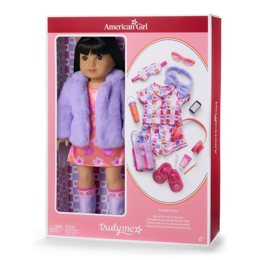 Truly Me™ #130 Doll & Day of Fun All-in-One Set B8