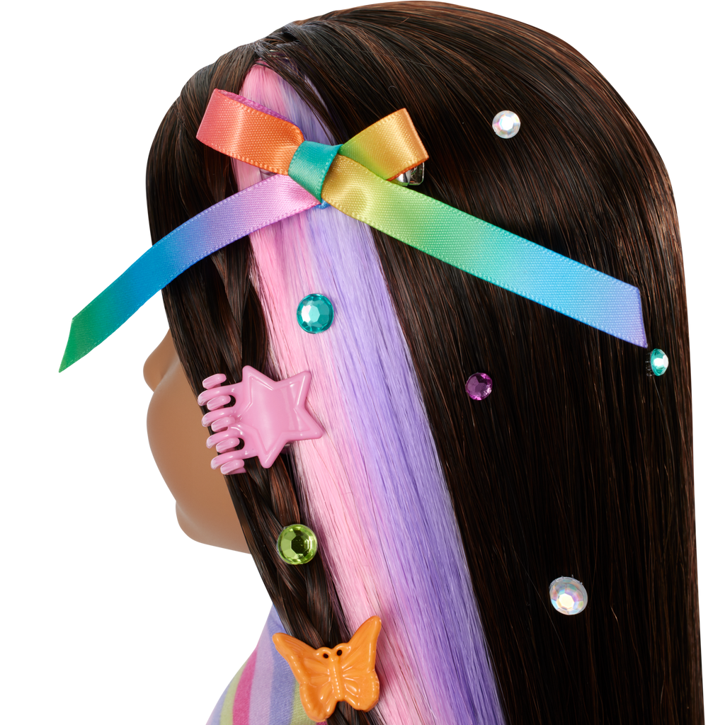 Long Hair Looks™ by Truly Me™ 18-inch Doll #134 & hair accessories E3