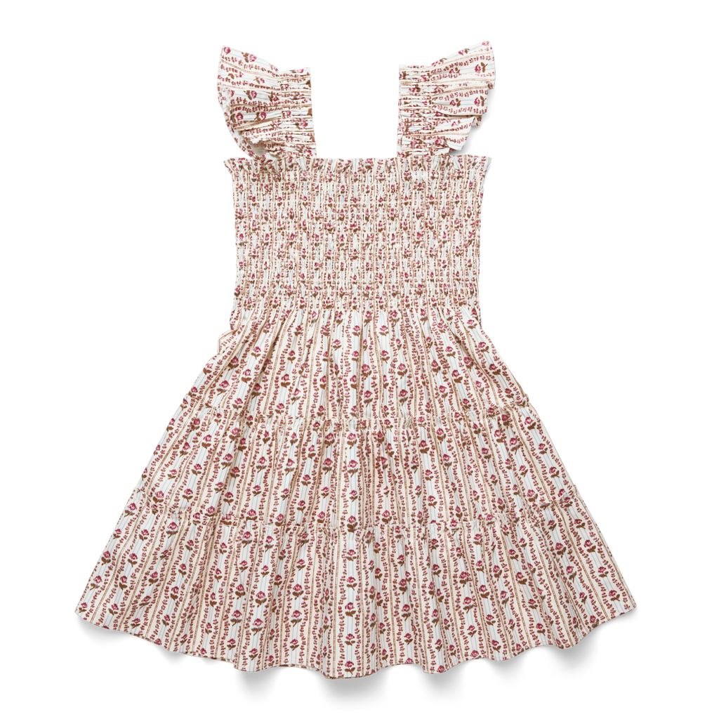 American Girl® x Hill House Home Tiny Ellie Nap Dress for Girls (Felicity™ Print) A1
