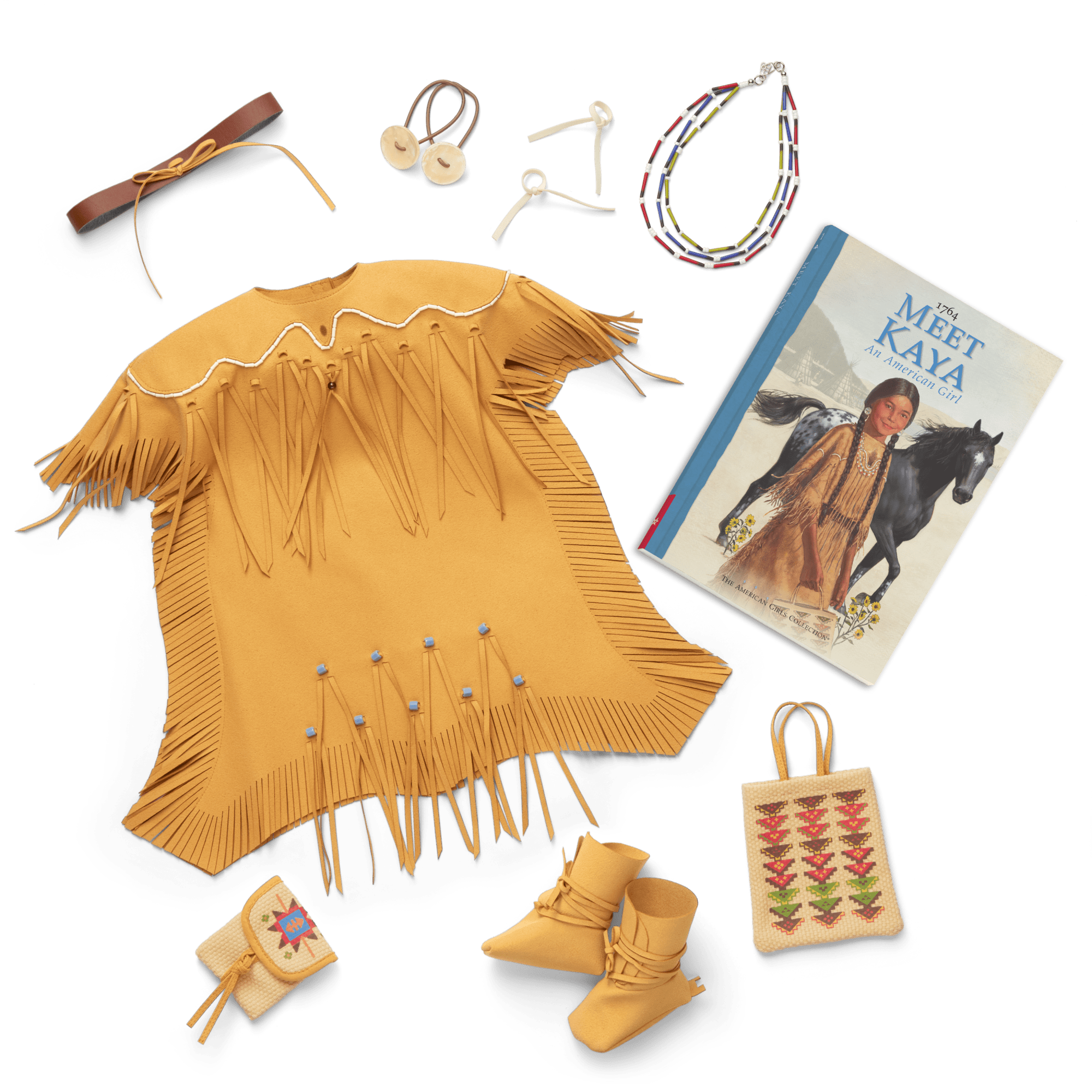 Kaya™ 18-inch Doll, Book & Accessories (Historical Characters) F5