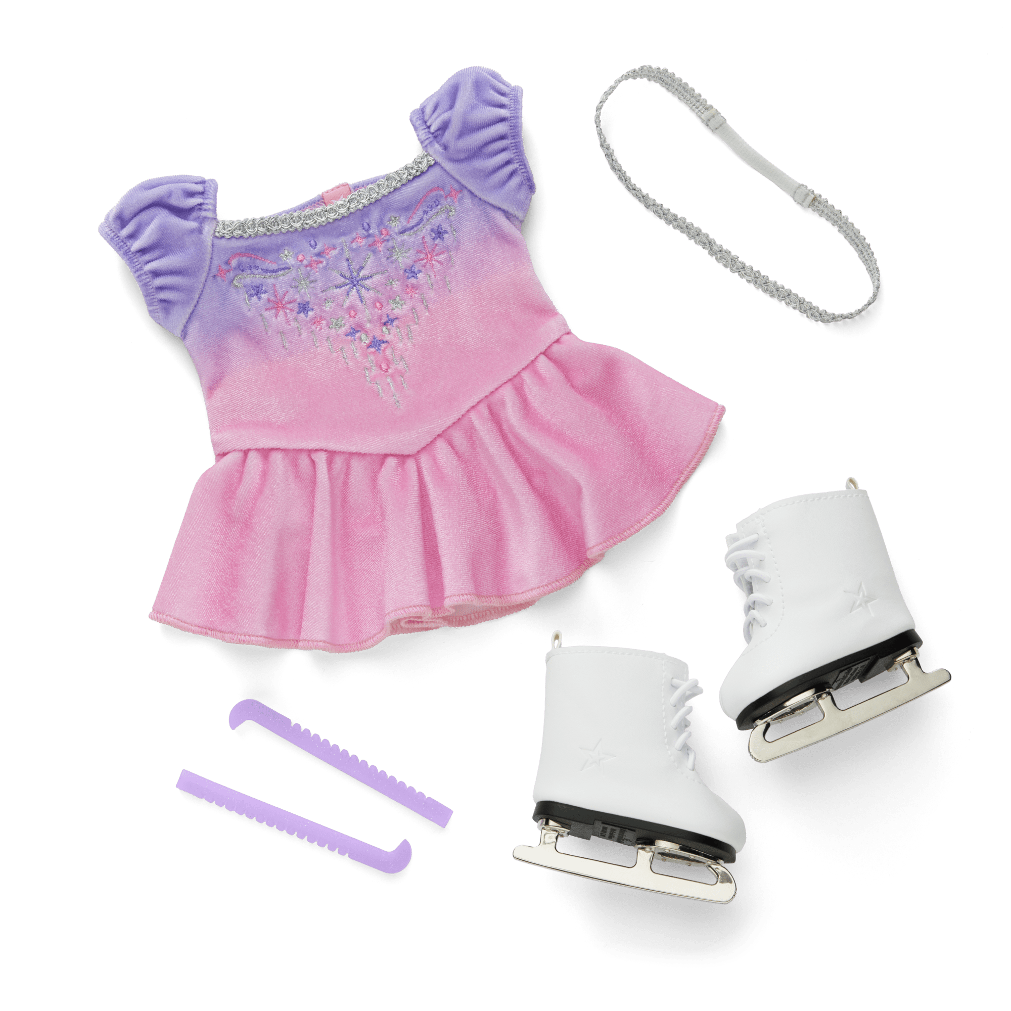 Spin in Style Figure-Skating Outfit for 18-inch Dolls F3