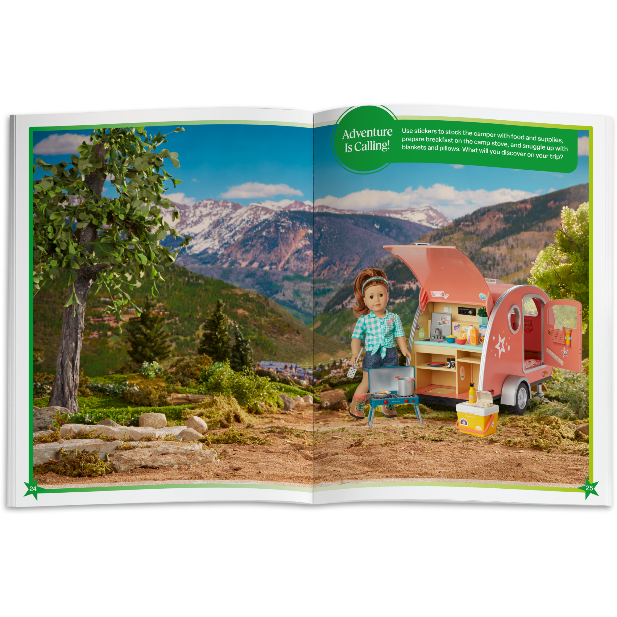 American Girl® Create Your World Sticker Book A9