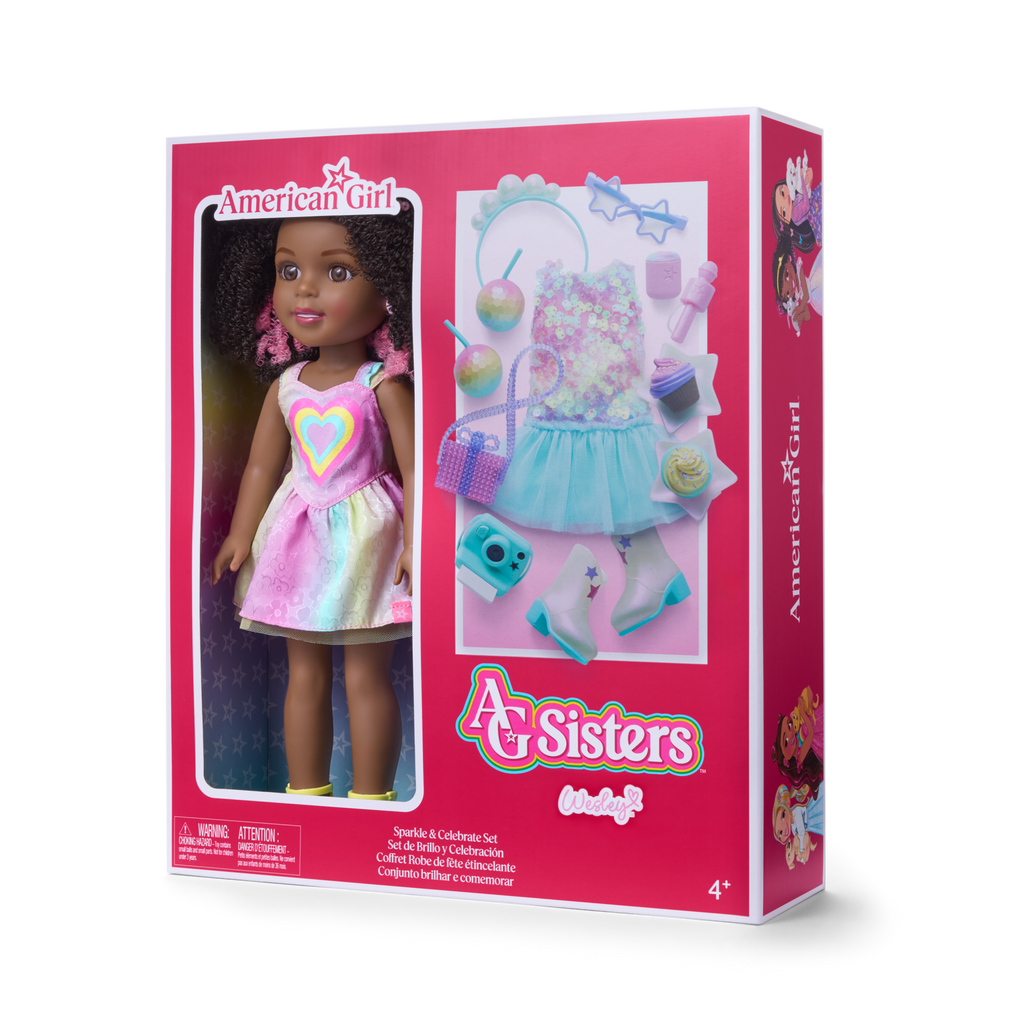 Wesley’s™ Sparkle & Celebrate Set (AG Sisters™) E4