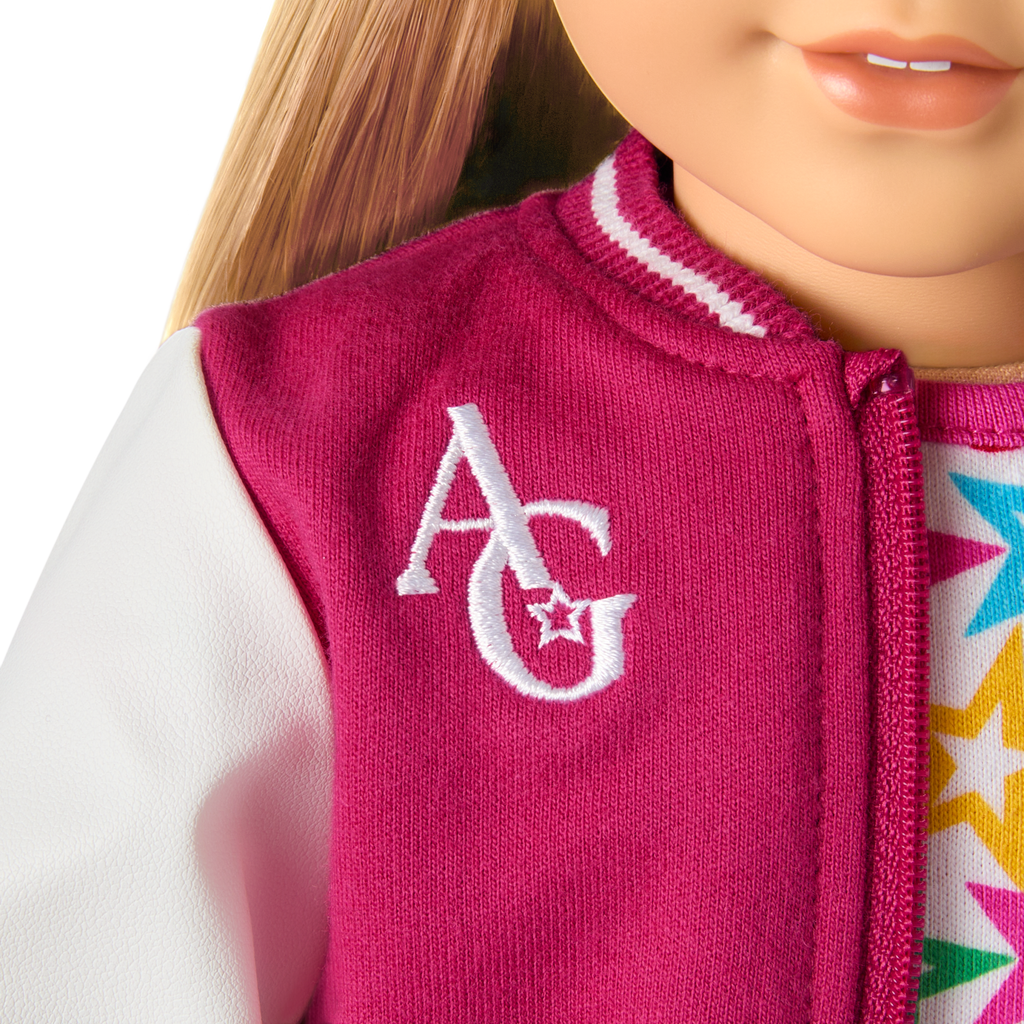 Truly Me™ 18-inch Doll #131 with straight blonde hair B4