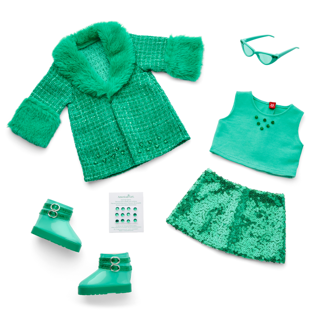 May Emerald Icon Outfit for 18-inch Dolls C6