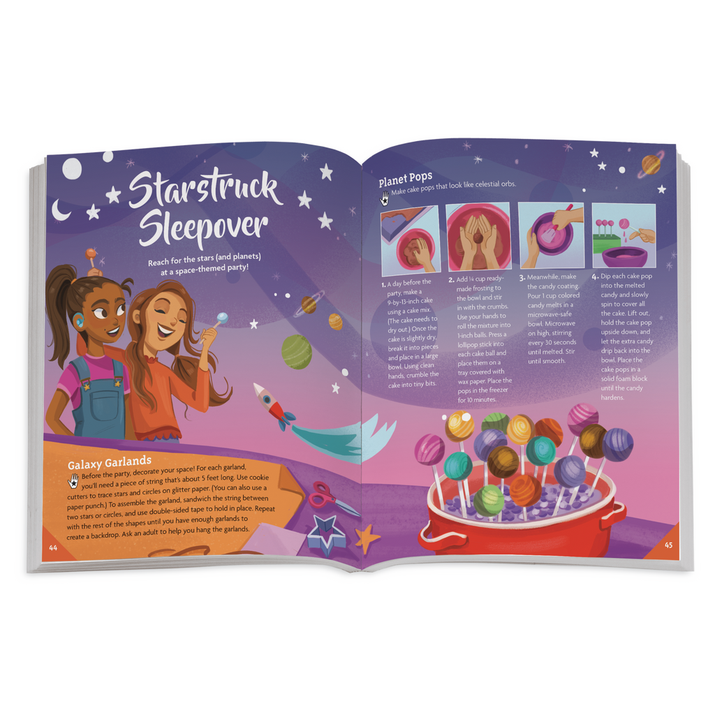 Let's Celebrate! The Ultimate Party Guide for Girls Book A6