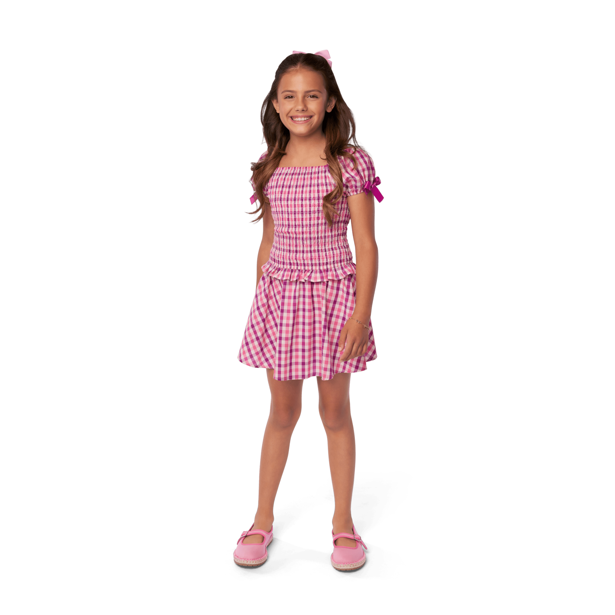 Raquel's™ Gingham Ruffle Outfit for Girls (Girl of the Year™ 2026) B3