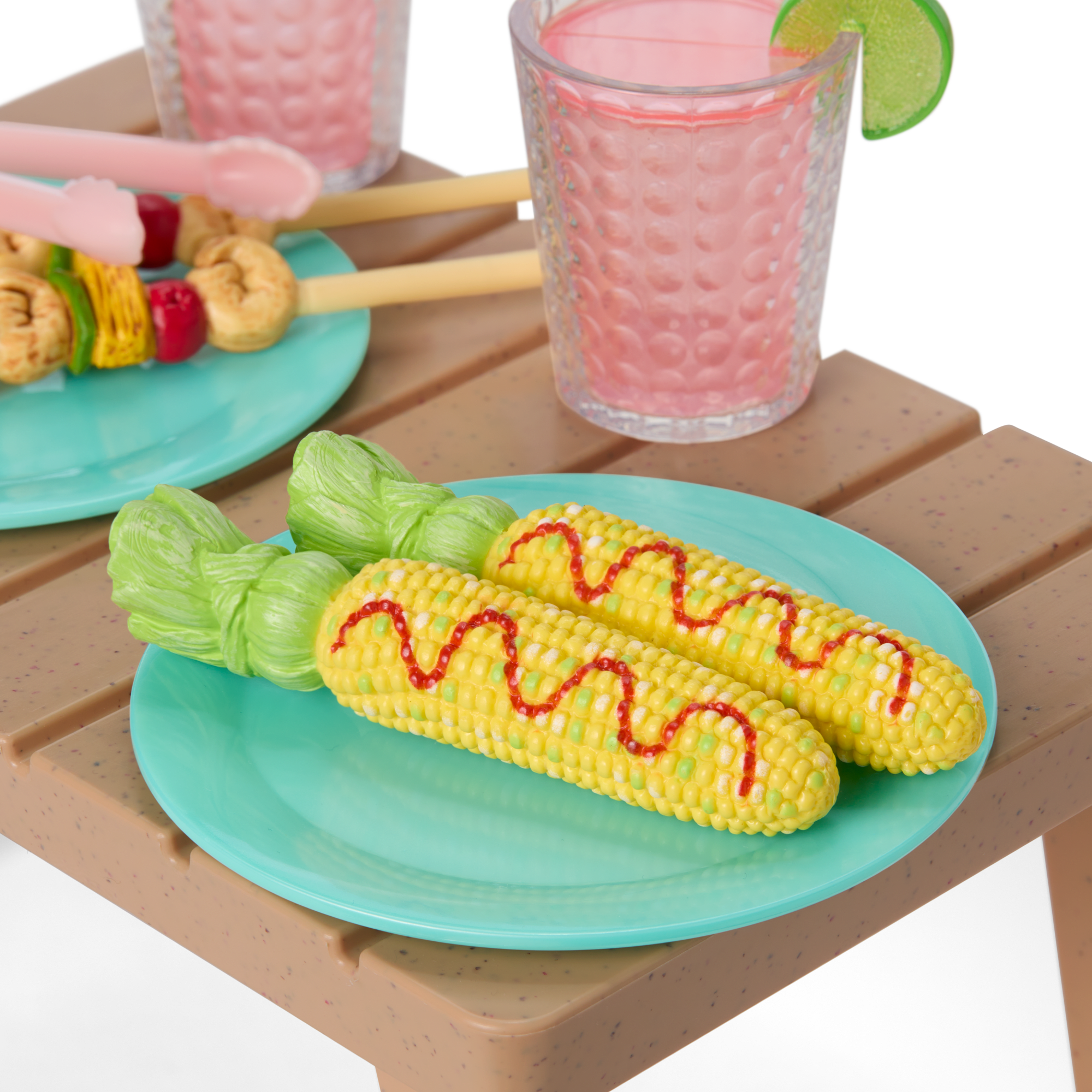 Raquel's™ Beach Chairs & Barbecue Set for 18-inch Dolls (Girl of the Year™ 2026) D1
