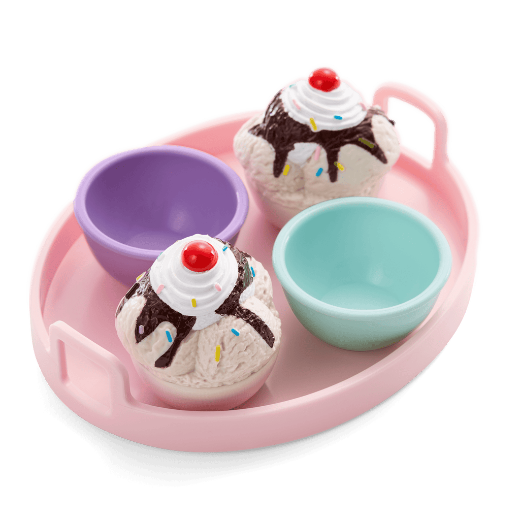 Sundaes for Two Set for 18-inch Dolls E4