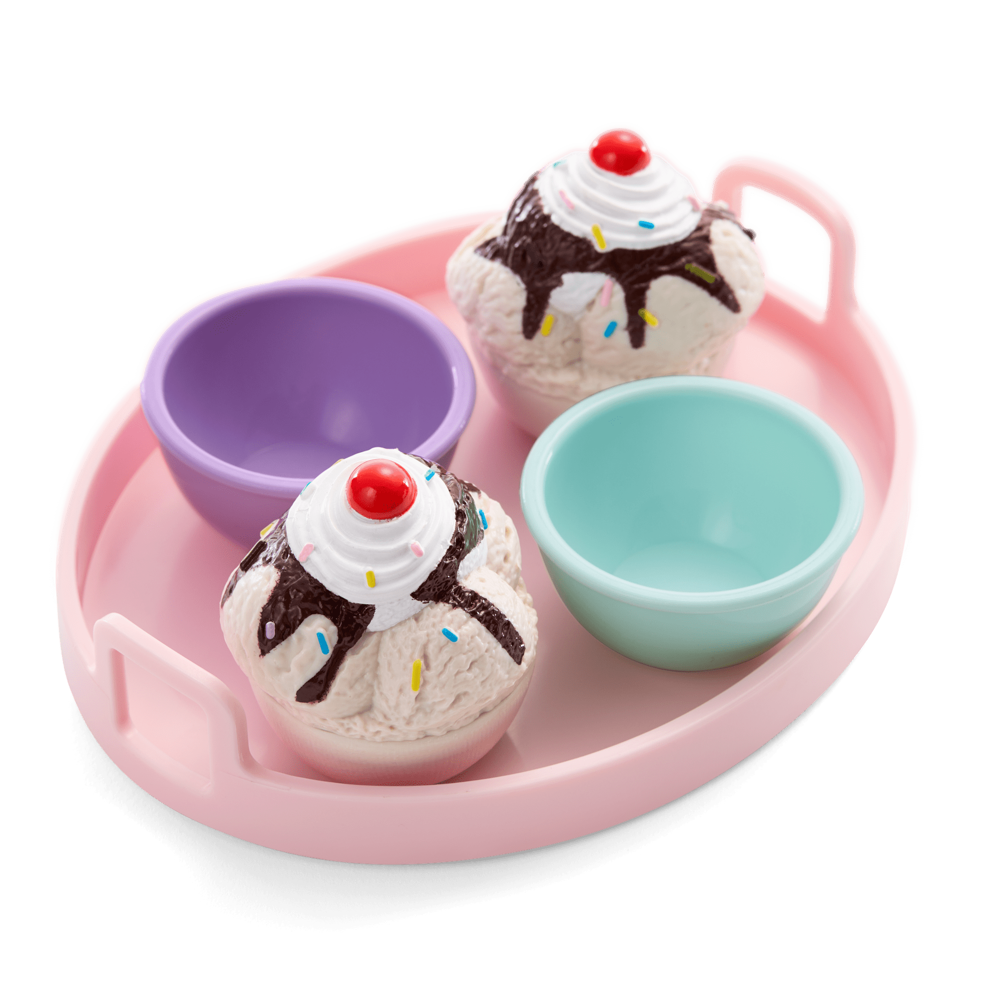 Sundaes for Two Set for 18-inch Dolls E4