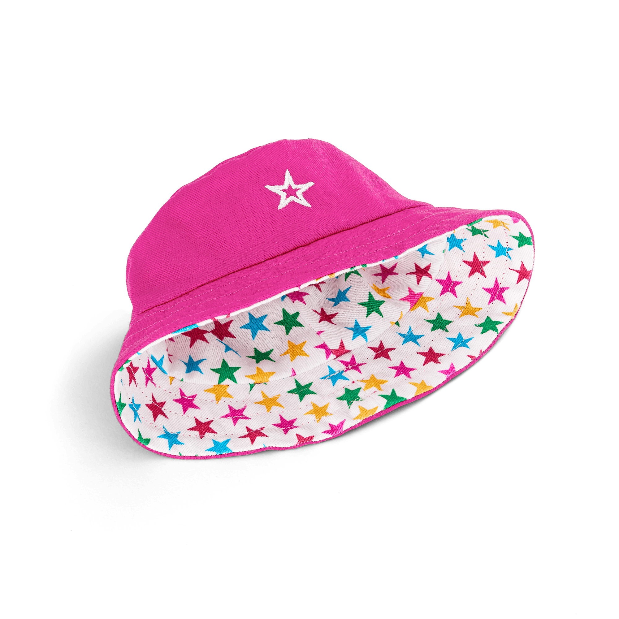 AG™ Star Bucket Hat Set for Girls & Dolls D0