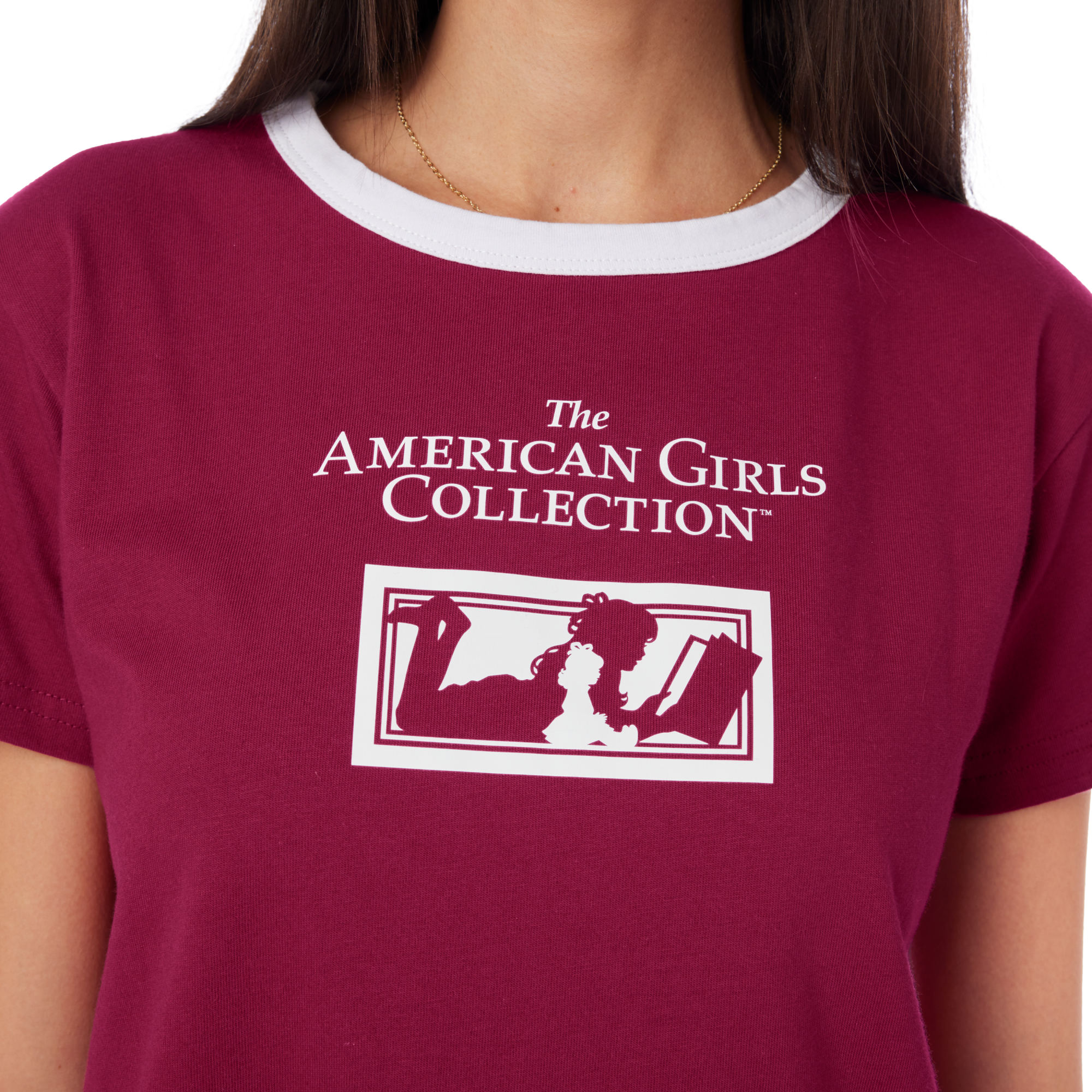 The American Girls Collection™ Ringer Tee for Adults C5