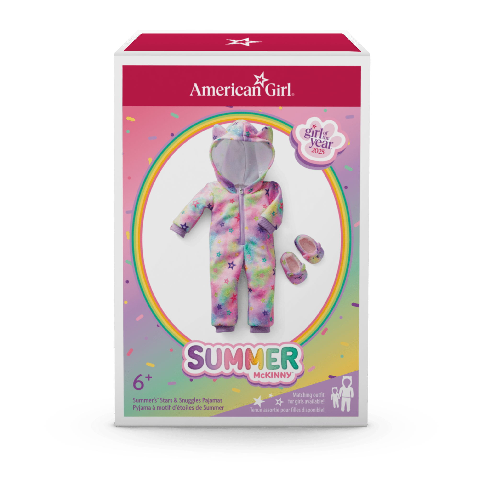 Summer’s™ Stars & Snuggles PJs for 18-inch Dolls (Girl of the Year™ 2025) C0