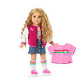 Truly Me™ 18-inch Doll #115 with curly blonde hair A3