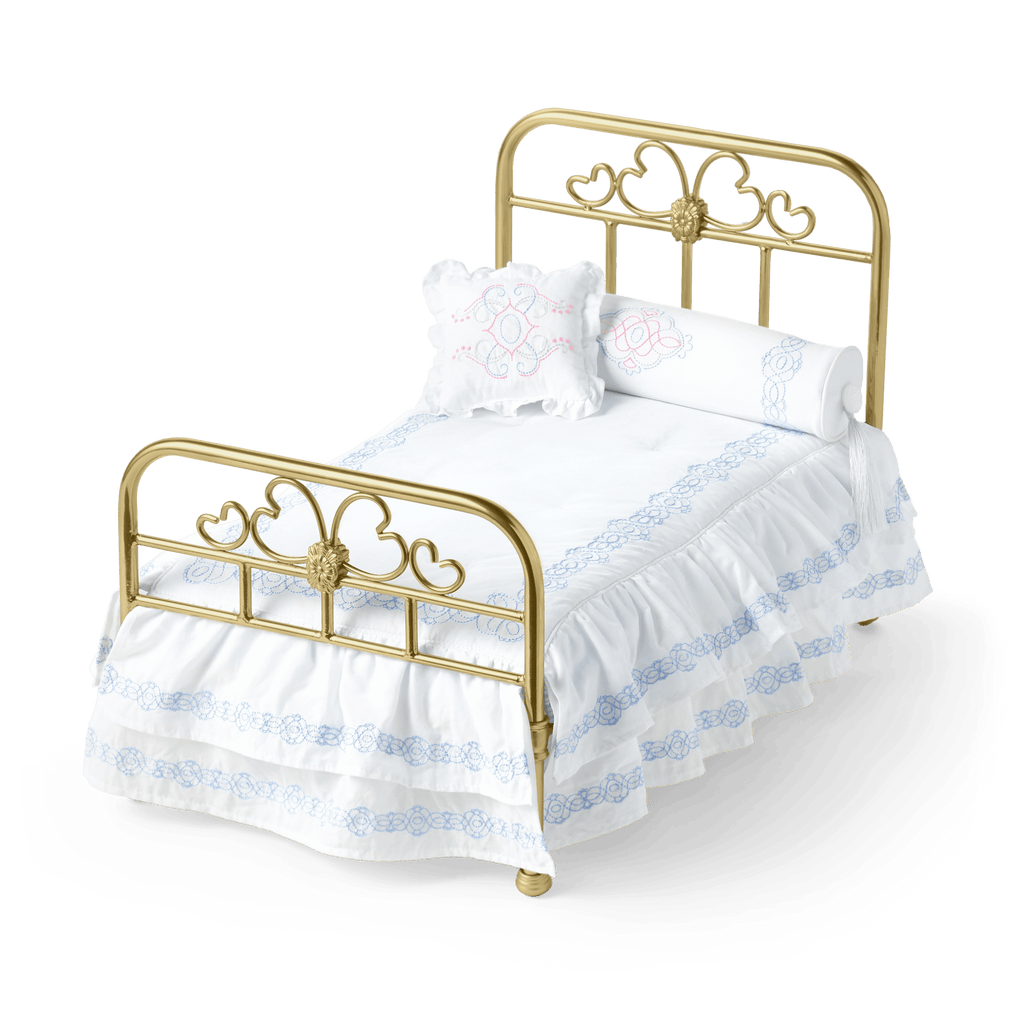 Rebecca’s™ Bed & Bedding for 18-inch Dolls (Historical Characters) A7