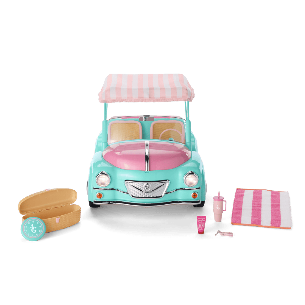 Raquel's™ Seaside Car for 18-inch Dolls (Girl of the Year™ 2026) D7