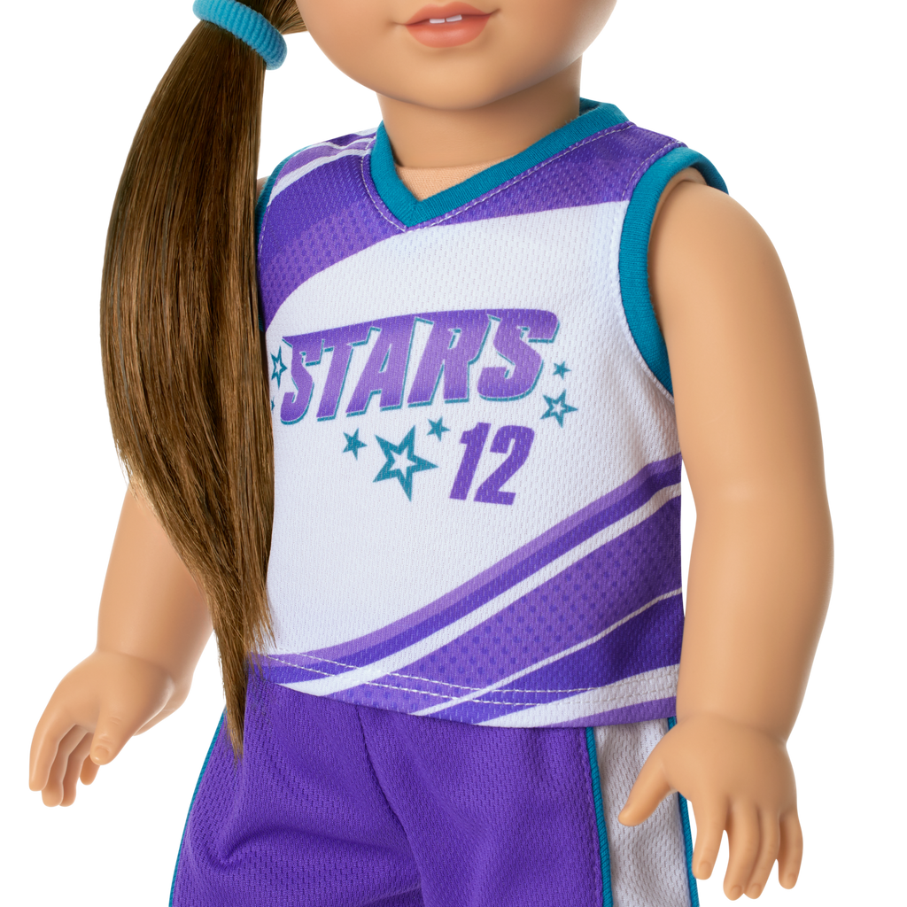 Star Player Basketball Outfit for 18-inch Dolls A7
