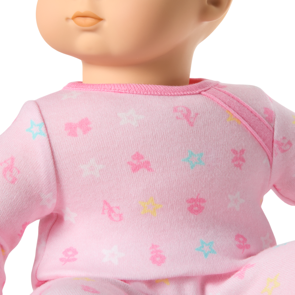 Bitty Baby® Doll #6 with red hair in Pastel Pink F0