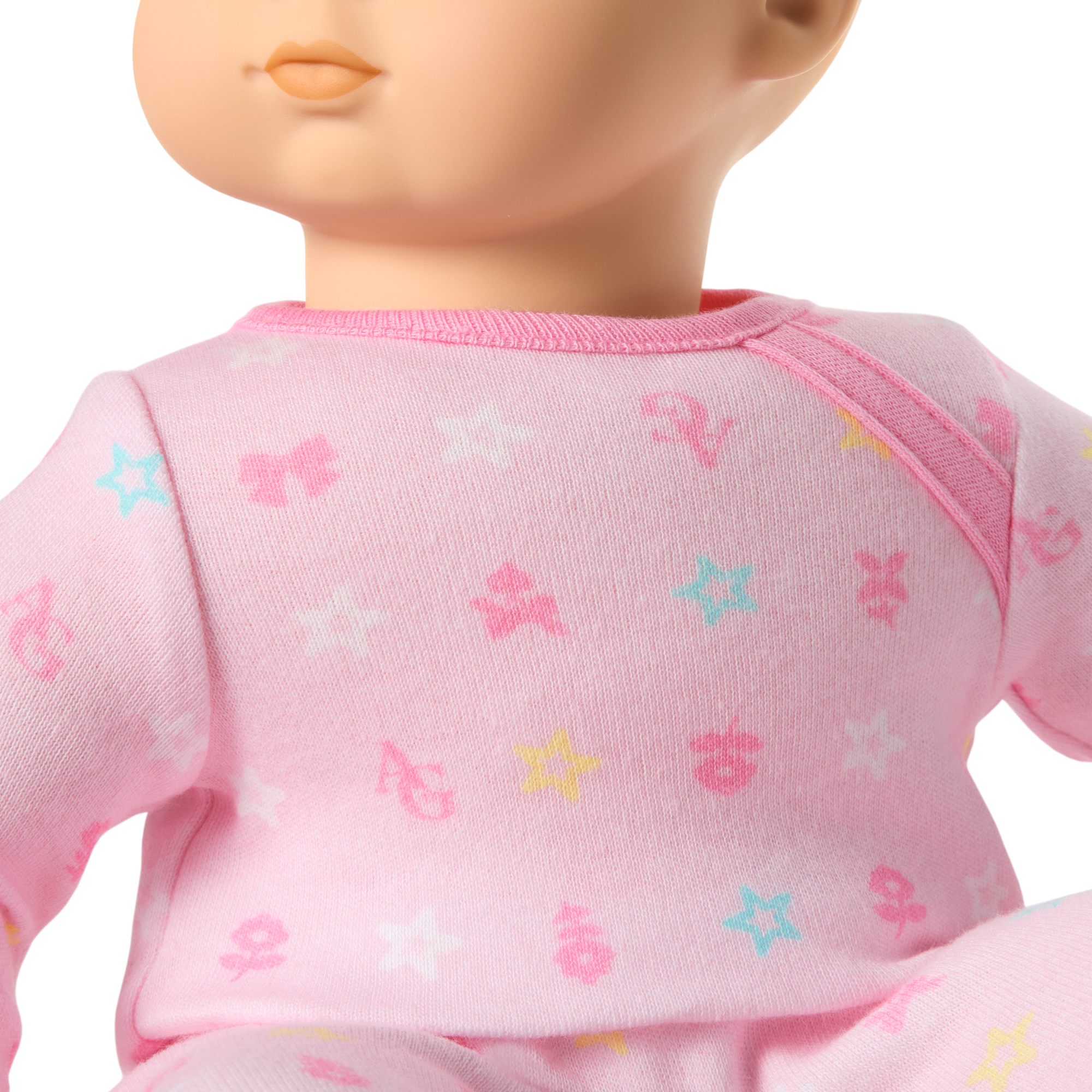 Bitty Baby® Doll #6 with red hair in Pastel Pink F0