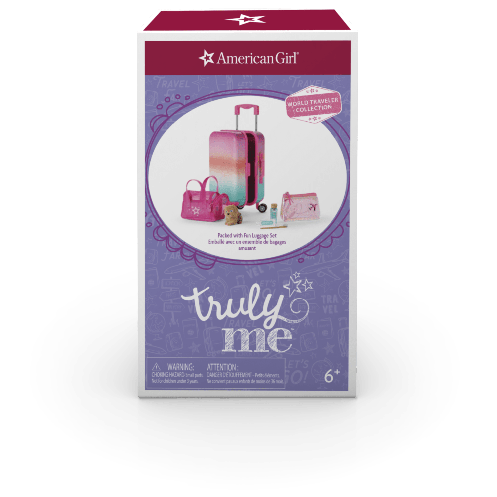 Packed with Fun Luggage Set for 18-inch Dolls F7