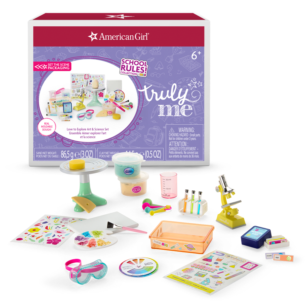 Love to Explore Art & Science Set for 18-inch Dolls A9