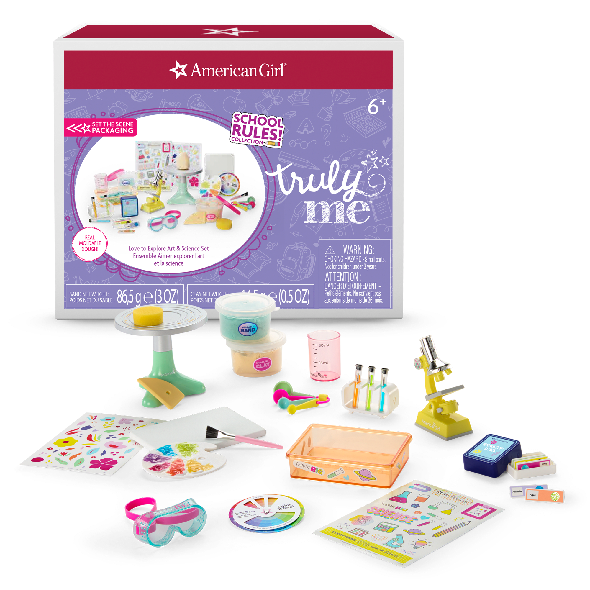 Love to Explore Art & Science Set for 18-inch Dolls A9
