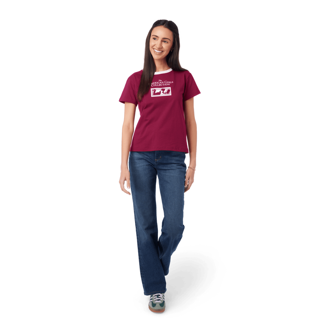 The American Girls Collection™ Ringer Tee for Adults B9