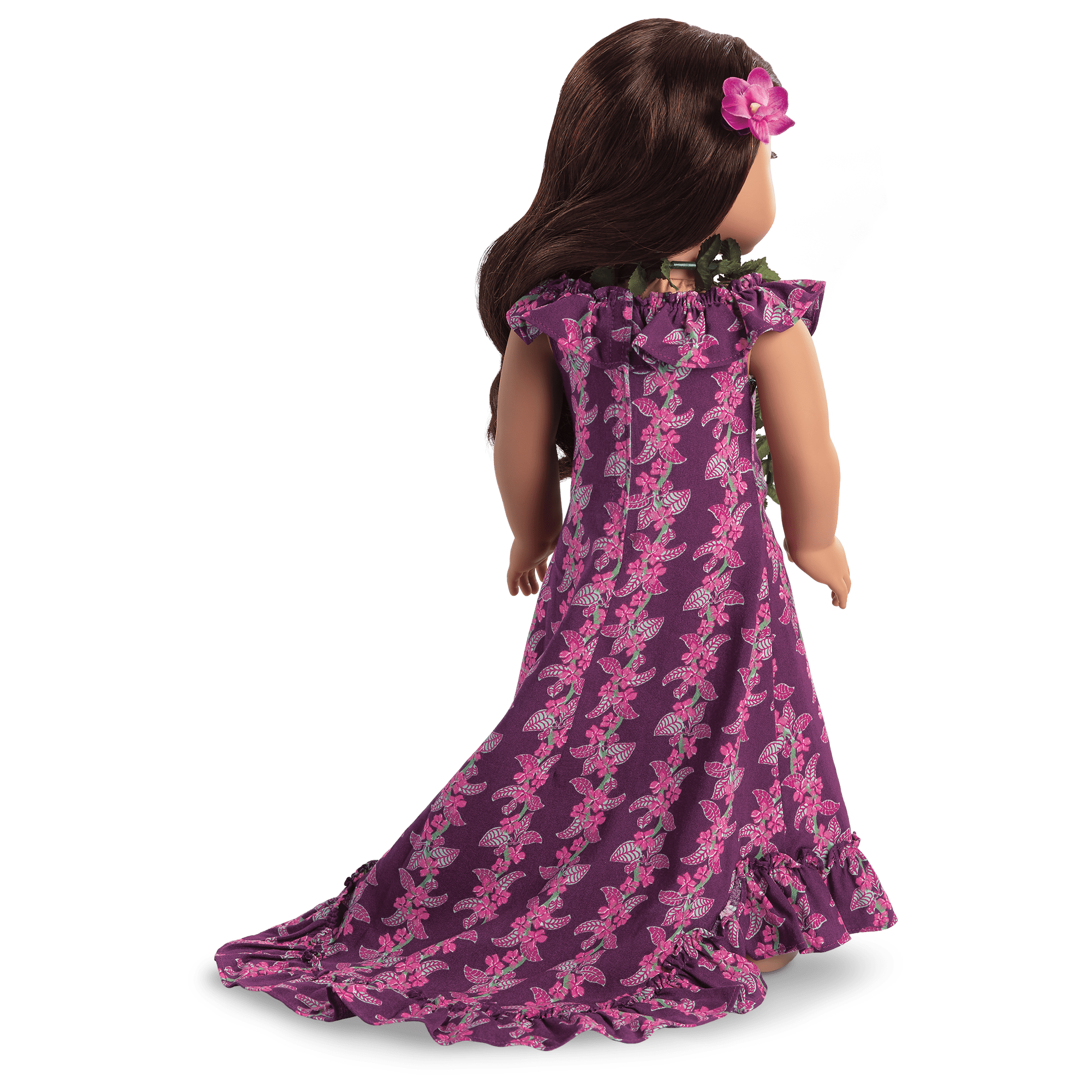 Nanea's Holoku Dress for 18-inch Dolls (Historical Characters) D2