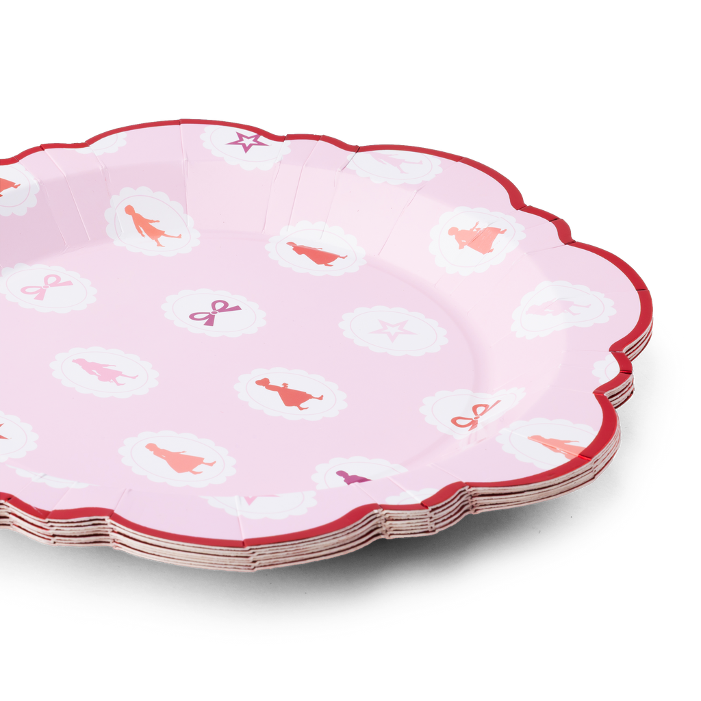 American Girl™ x Bonjour Fête Classic Characters Large Plates (Set of 8) E7