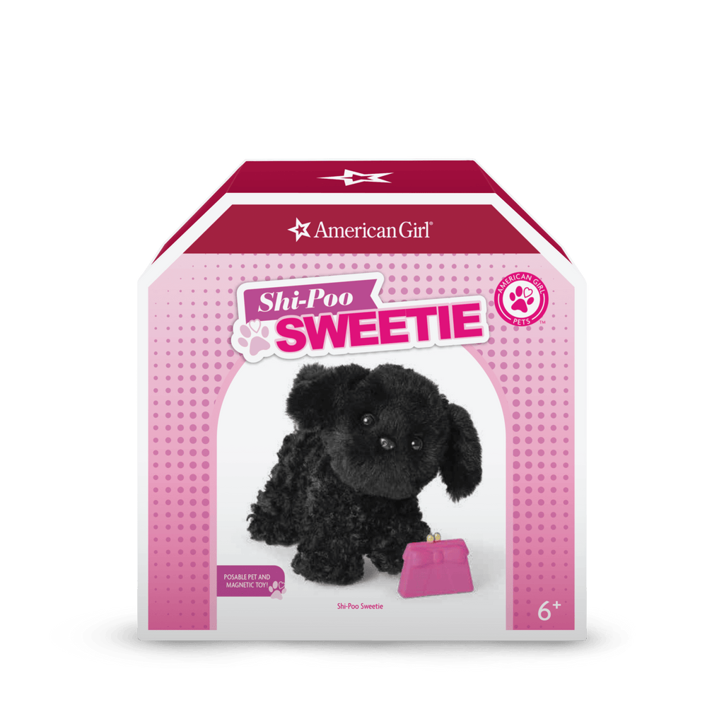 Shi-Poo Sweetie Dog for 18-inch Dolls F8