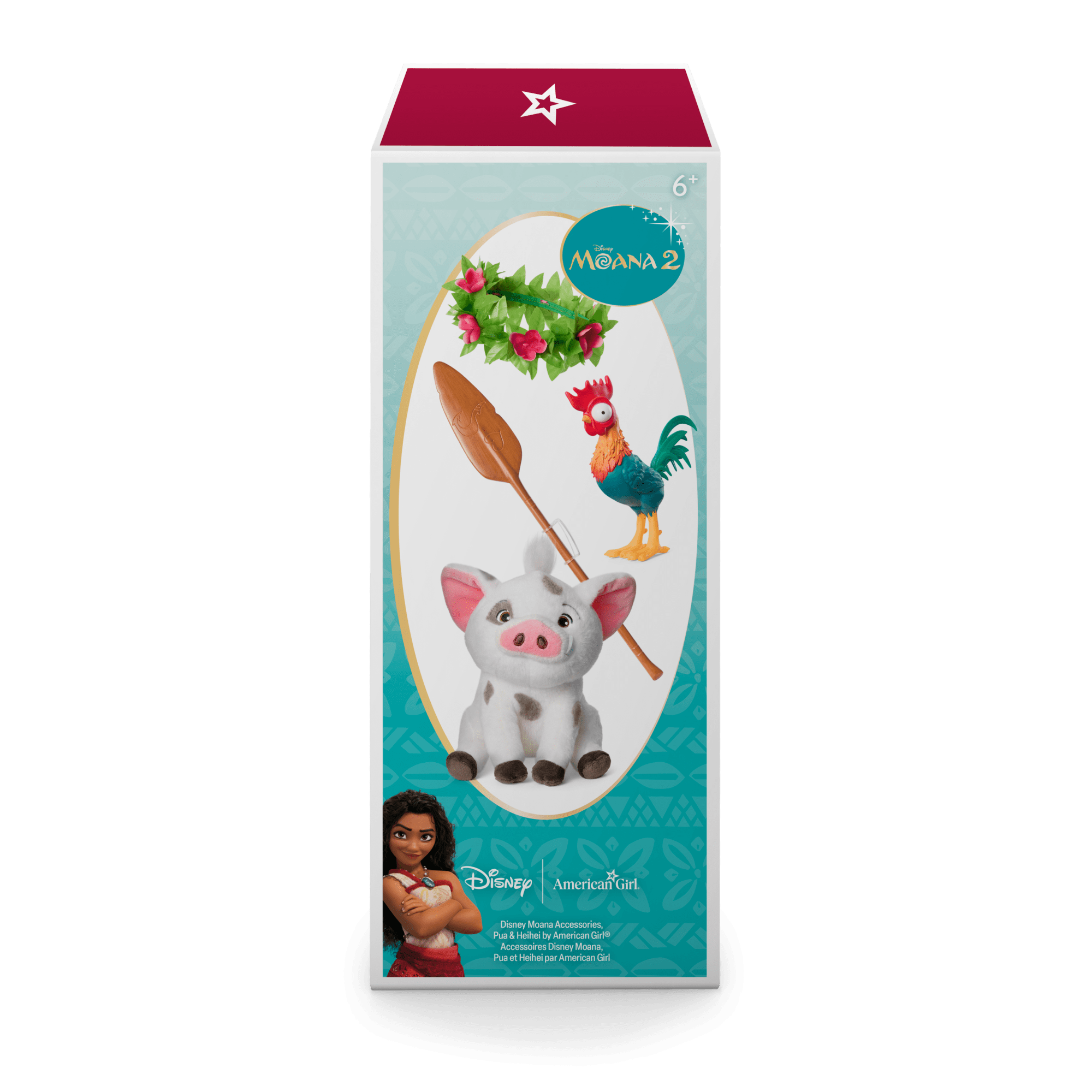 Disney Moana Accessories, Pua & Heihei by American Girl® C9