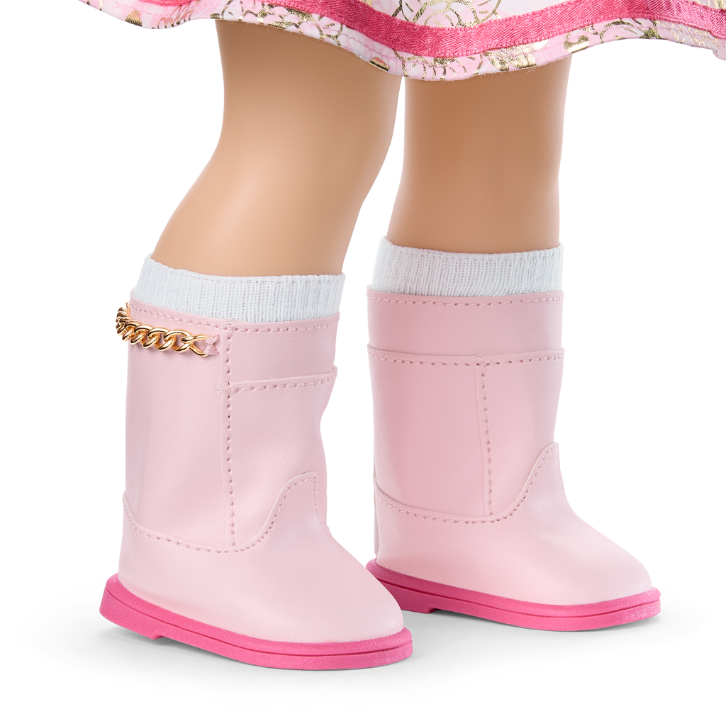 Floral Fashion Outfit for 18-inch Dolls F9