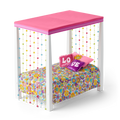 Julie’s™ Groovy Bed & Bedding for 18-inch Dolls (Historical Characters) C0