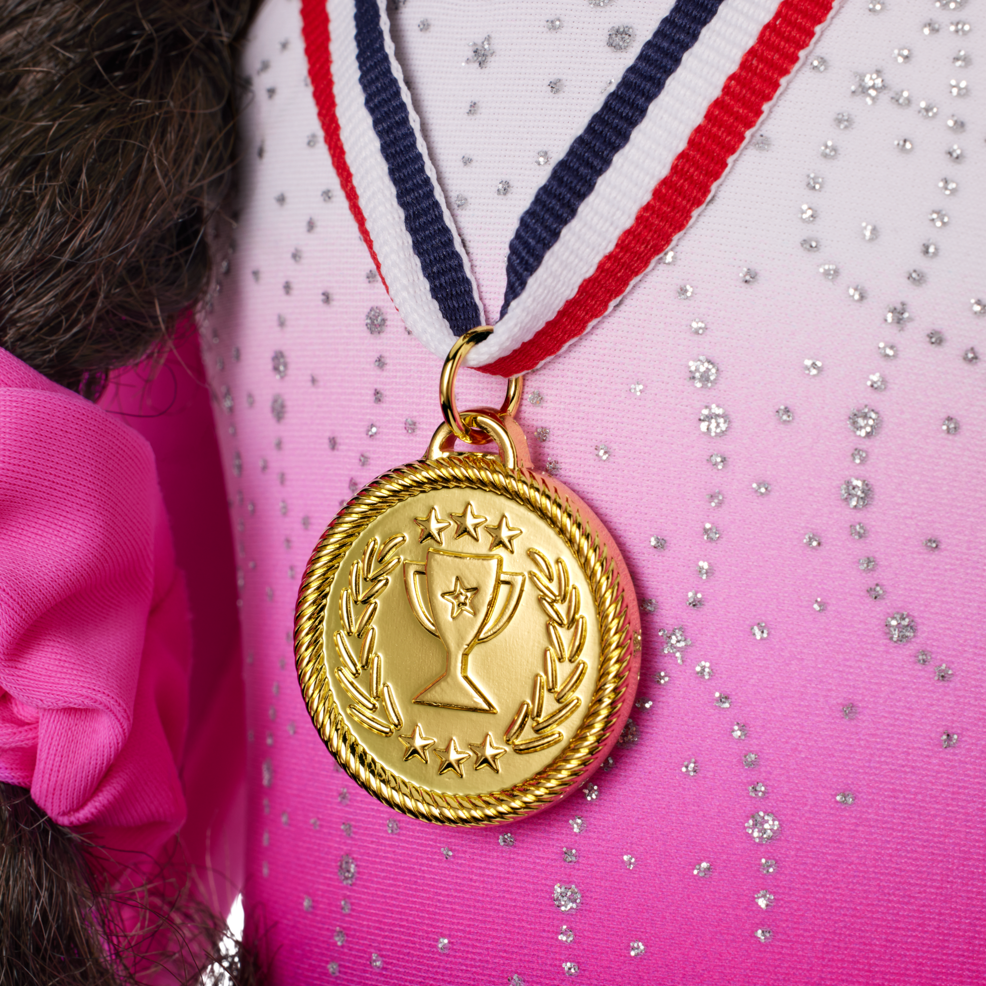 Beam with Pride Gymnastics Outfit for 18-inch Dolls E2