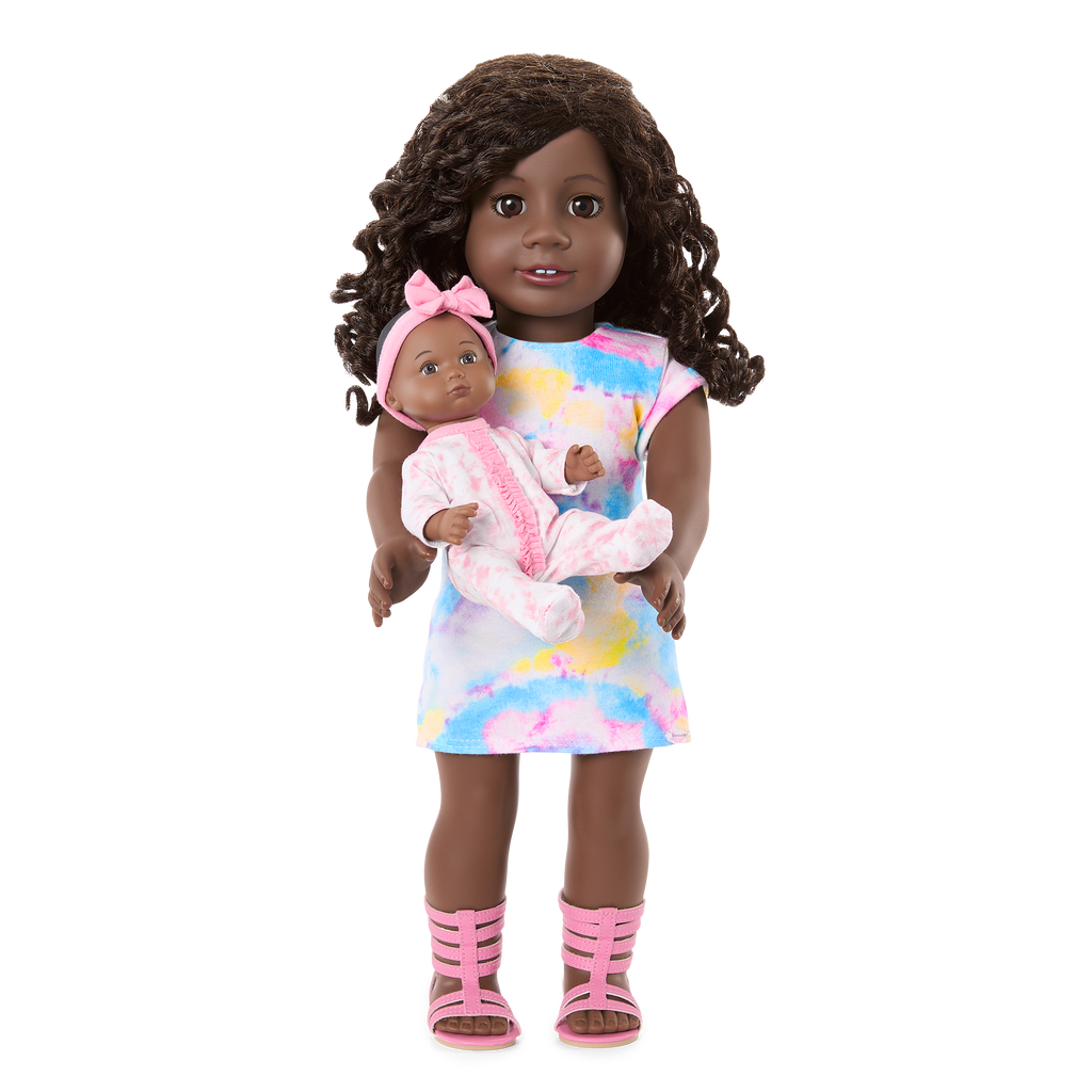 Little Bitty Baby™ 7.75-inch Doll with black hair F8