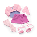 Plié Away Ballet Practice Outfit for 18-inch Dolls D2