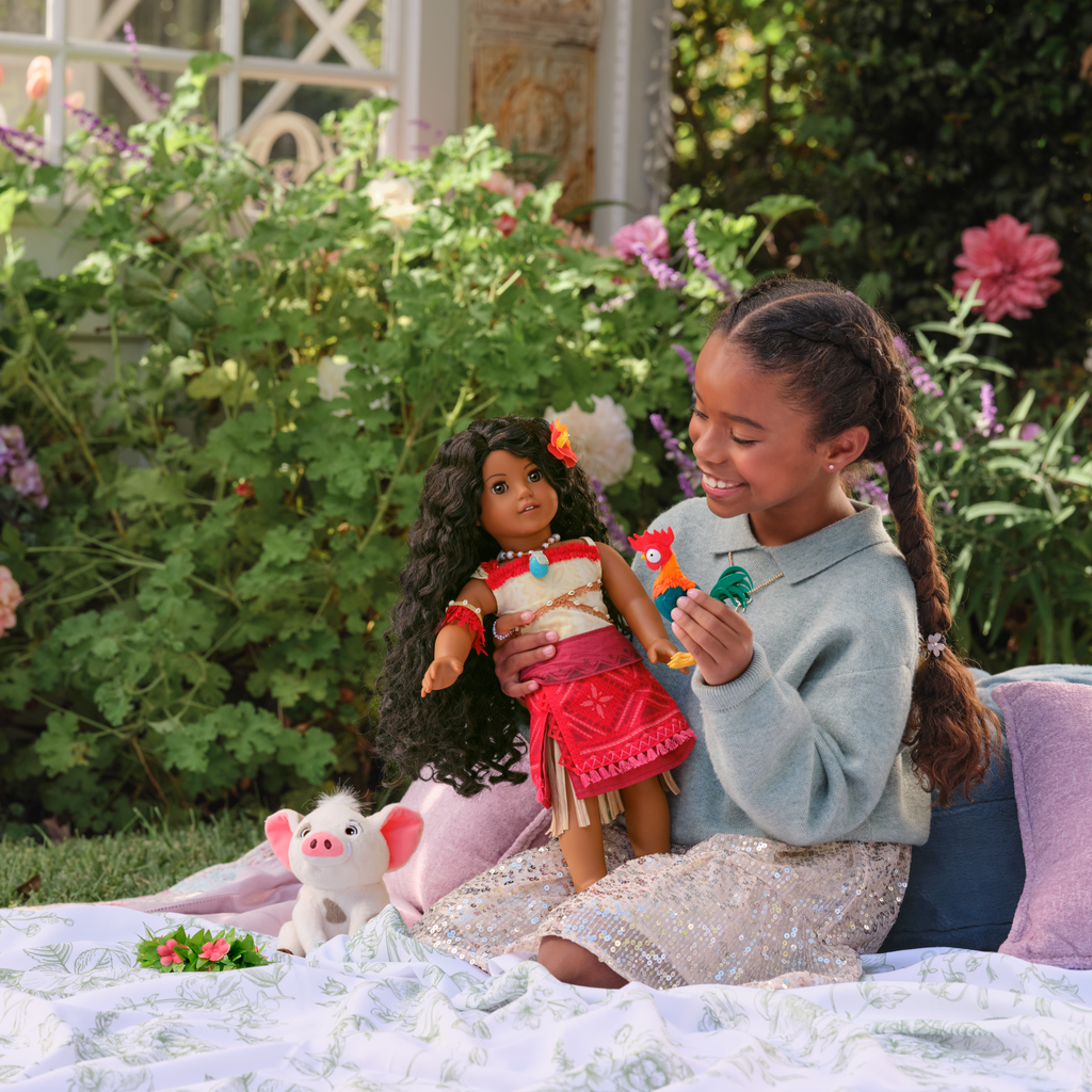 Disney Moana Accessories, Pua & Heihei by American Girl® C9