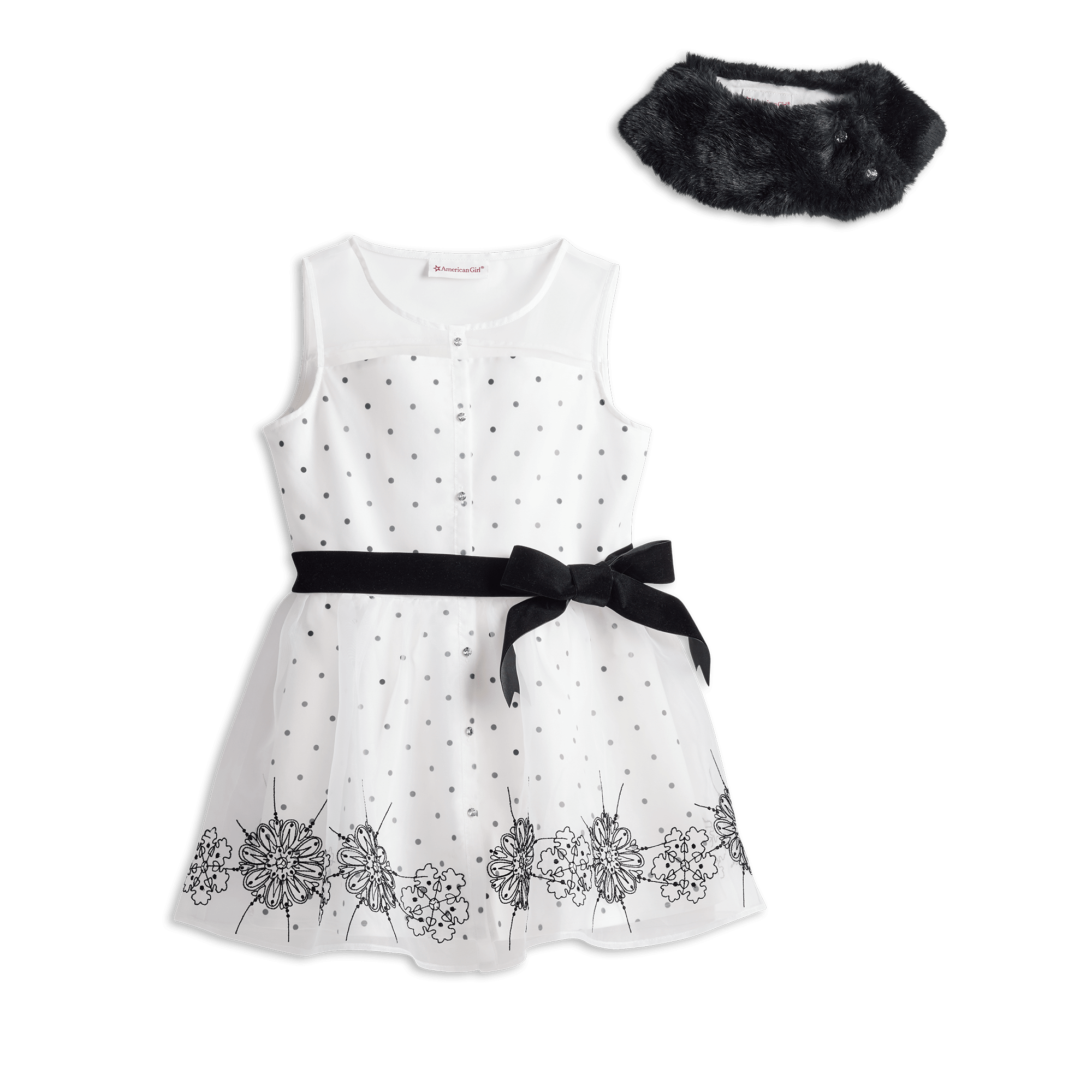 Let It Snow Tunic for Girls F6