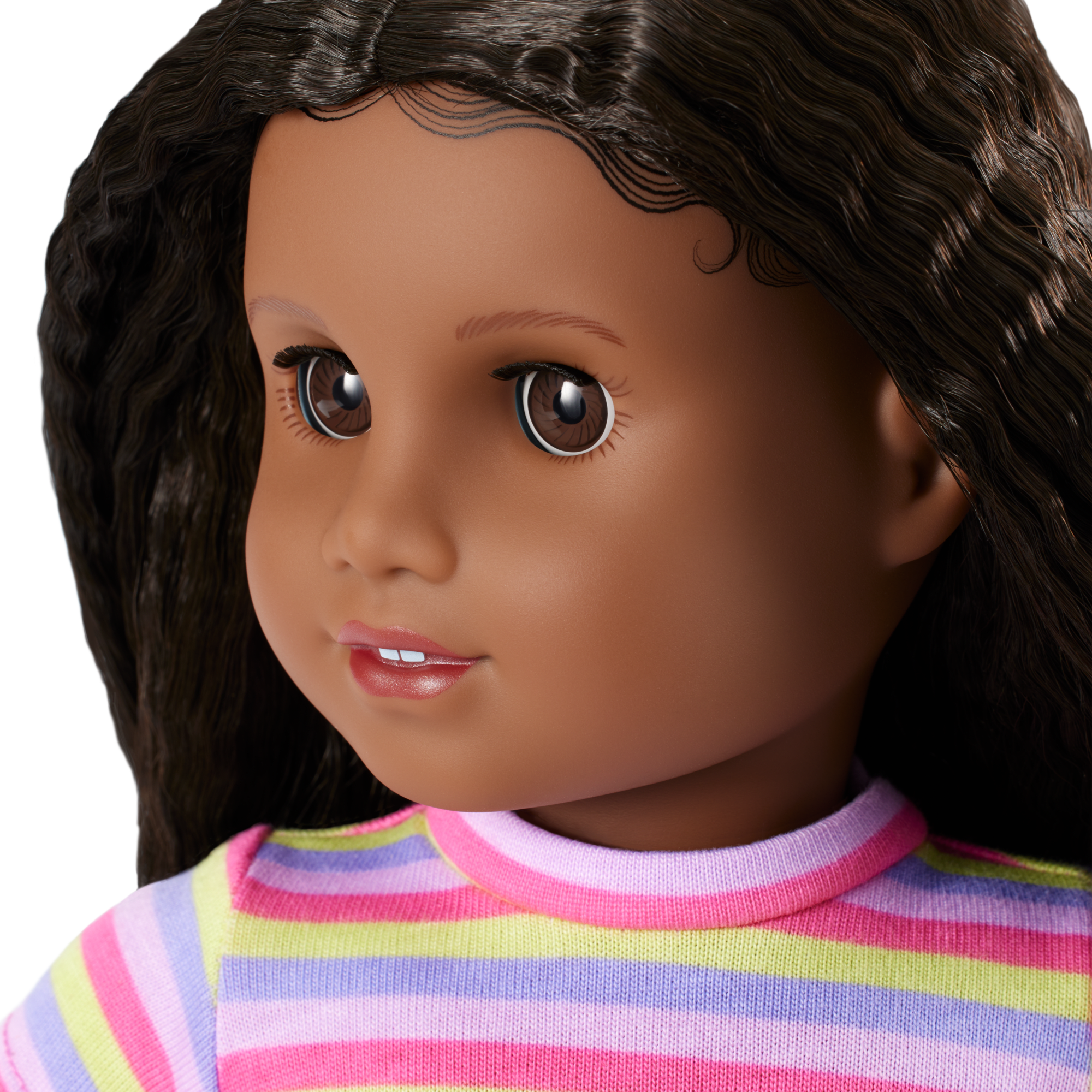 Long Hair Looks™ by Truly Me™ 18-inch Doll #135 & hair accessories E9