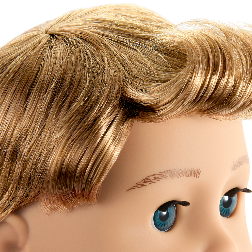Truly Me™ 18-inch Doll #104 with straight caramel hair A5